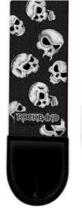 Rock Band Guitar Strap Skulls Design